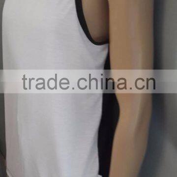 Black Tank Top With Sublimation Print. No Minimum Quantity photo-4