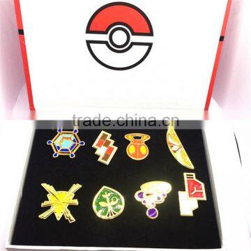 Wholesale Hot Sale Good Quality Cartoon Japanese Animation Pokemon Memorial Badge Set for Children Birthday Gifts photo-4