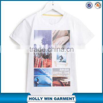 Digital printed custom boys kids t-shirts design wholesale brand name child t shirts