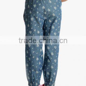 2016 New Pants Design for Girl Latest Style Printed Girl Pants photo-4