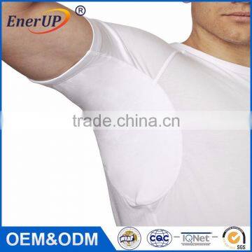 Free sample Men clothing Anti sweat armpit padded shirt for men