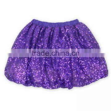 2016 Sequin Pom Pom Shinny Skirt For Teen Child Worldwide Export Kids Clothing photo-4