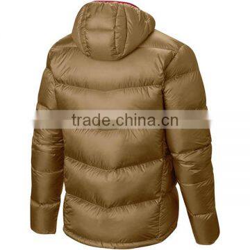 Mens Outdoor Wear Winter Down Nylon Jackets photo-4