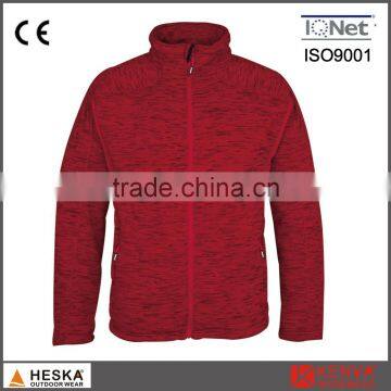 Hiking Wear Cheap Price Outdoor Casual Coarse Needle Coat Mens Autumn Heavy Fleece Jacket
