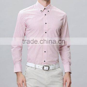 New Design Men Casual Shirts Fancy Plaid Design Wholesale Clothing photo-4