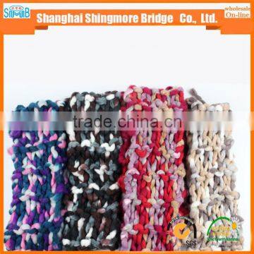 China Novelty Yarn Manufacturer Hot Wholesale Chunky Yarn Acrylic for Knitting Scarf photo-6
