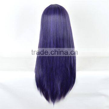 LoveLive TOJO NOZOM Very Long Hair Wig Elegant Bueaty Hair Wigs Long Black Straight Hair Wig photo-2