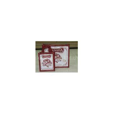 Eco Friendly Handled Non-woven Shopping Carrier Bags With Glossy Laminated For Vegetable / Storage