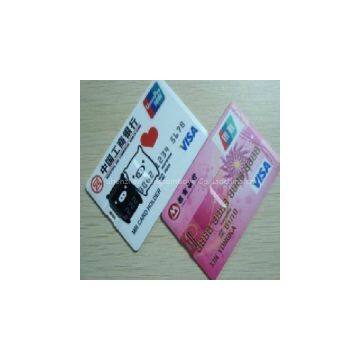 Customized Credit card usb flash drive