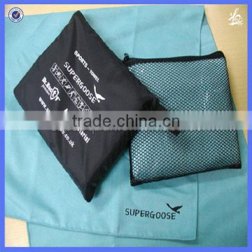 Super absorbent microfiber gym towel with customized logo