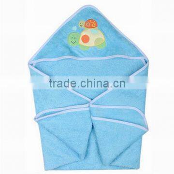 cotton terry cute logo baby swimming towel