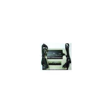 universal AC/DC100W laptop adaptor 2in1