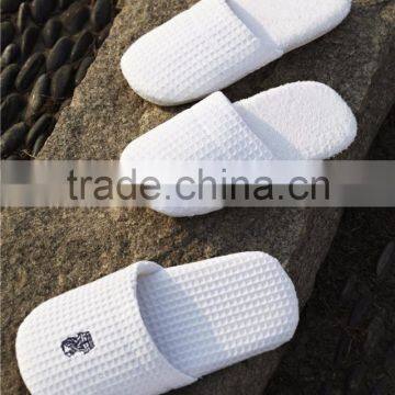 Personalized Closed Toe Disposable Hotel Waffle Slipper photo-3