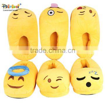 Aipinqi CERY01 wholesale adult emoji slipper plush