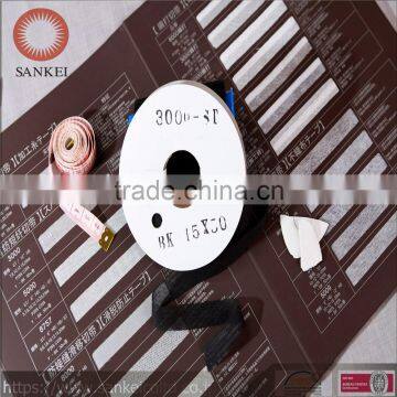 3000-ST Straight interlining cutting tape,weft yarn and warp yarn in horizontal and vertical direction