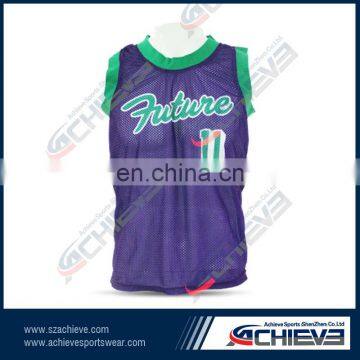 full sublimation basketball tops with new design for club