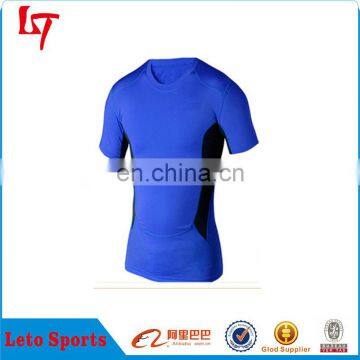 Custom Spandex Skins Compression Running Shirts