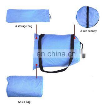 Outdoor Inflatable Lounger Beach Sleeping Bags Outdoor Indoor Air Beds Compression Air Sofa Bag photo-4