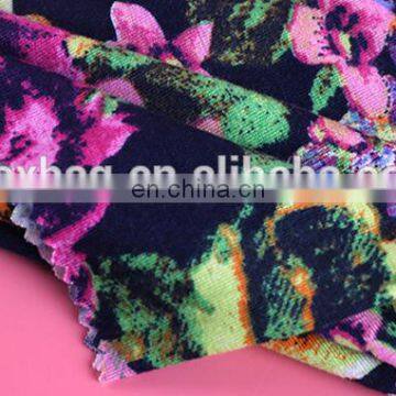 Shaoxing Winfar Single Jersey Knitting Cupra Spandex Printed Rayon Fabric for Garment photo-6