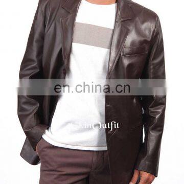 Mens Leather Blazers