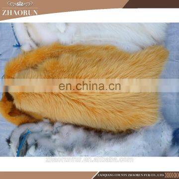 100% Real Raccoon Fur Skin / Pink Raccoon Fur Pelt for Garment photo-6