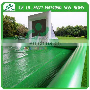 0.55mm PVC Inflatable Football Field, Inflatable Outdoor Sport, Soccer Playground