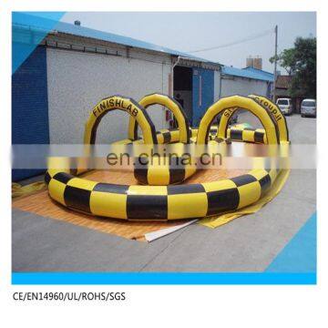 Zorb Ball Air Track/inflatable Air Tumble Track/car Racing Inflatable Air Track for Sale photo-3