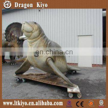 2016 hot equipment moving simulation sea animal model of sea lion