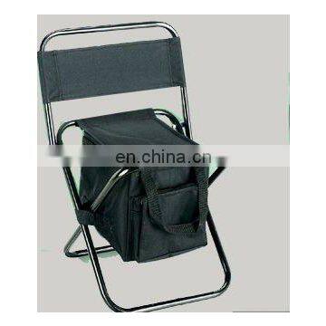 Portable fishing chair with bag