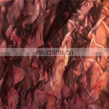 Polyester Crinkle Fabric for Garments Hometextile photo-5