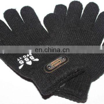 2014 Men Winter fashion warm cheap cotton gloves GCA-002