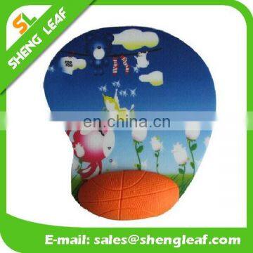 Soft mouse pad wrist rest