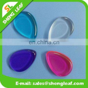 Hot Selling Clear Transparent Silicone Powder Puff Sponge