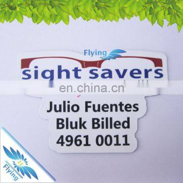 Custom Business Refrigerator Megnet Paper Shape Advertising Fridge Magnet in Bulk