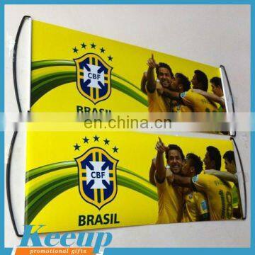 Custom retractable sport fan hand roller banner