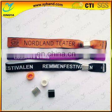 2016 high quality custom simple music festival wristband