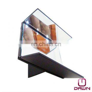 3 side foldable lighted cosmetic mirror CD-MLD013