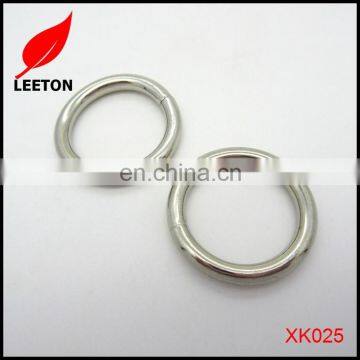 Strong Metal Welded O Ring Belt Buckle for Bags