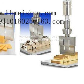 Ultrasonic food cake bread frozen meat pizza chocolate dough cookies sandwiches butter cutter cut machine made in China