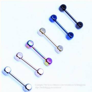 Simple External Teeth Square, no Edges and Corners, Earrings, Titanium, Steel, Earrings, Source Manufacturers Wholesale photo-2