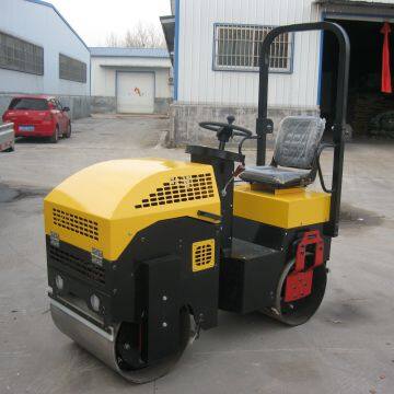 Soil Compaction Gasoline Type Double Drum