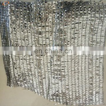 garden aluminum net/car sun protection silver foil shade net