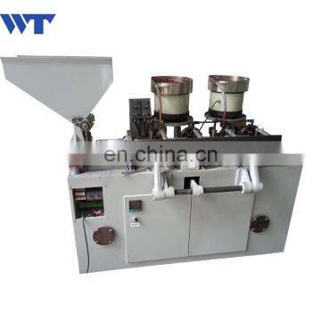 Automatic paper pencil eraser ferrule tipping machine/wood pencil eraser ferrule fitting machine