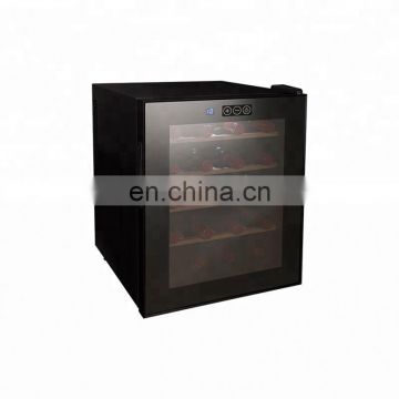 Red Color Commercial Wine Cooler, Display Fridge