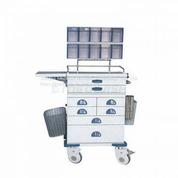 AG-AT016 Surgery Equipment Device Trolley Metal Medical Cart With Anesthesia Box