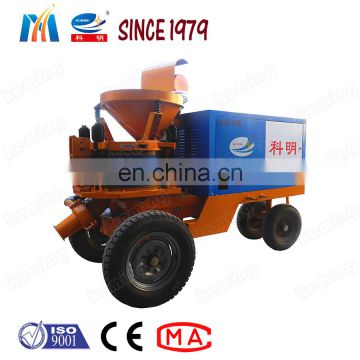 Concrete wet shotcrete spraying machine