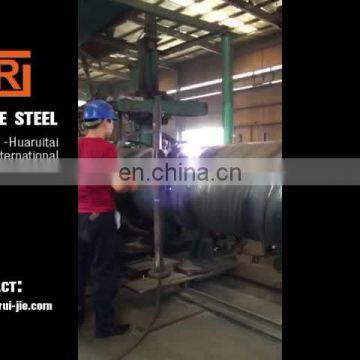 A53 gr.b spiral 22 inch carbon agriculture steel pipe price