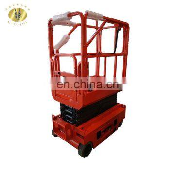 7LGTJZ Shandong SevenLift portable actuator scissor mobile electric single man lift