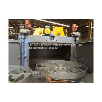 ROTARY TABLE SHOT BLASTING MACHINE