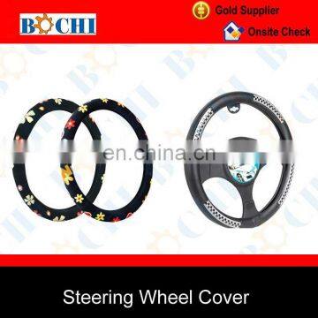 Wholesale hotsale of cheap car pink steering wheel cover